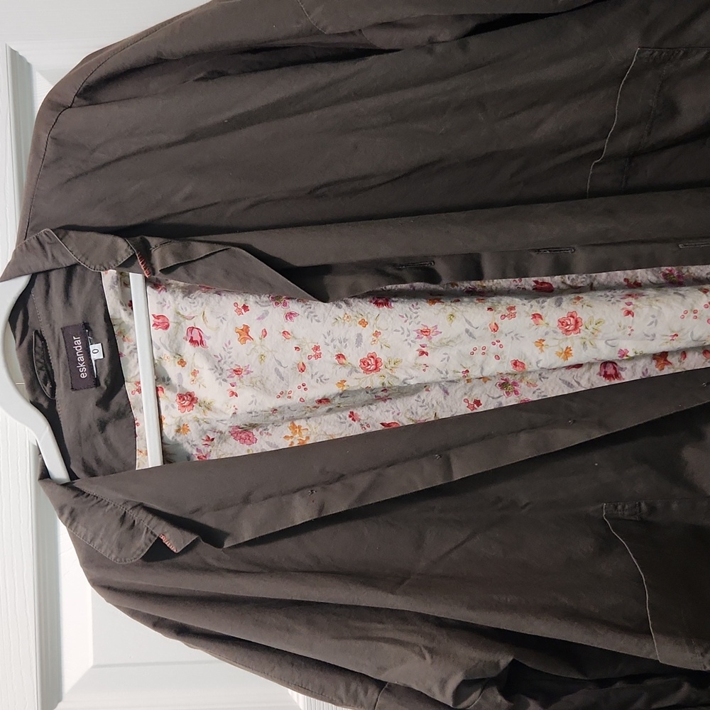 Eskandar fall jacket with pockets Size 0